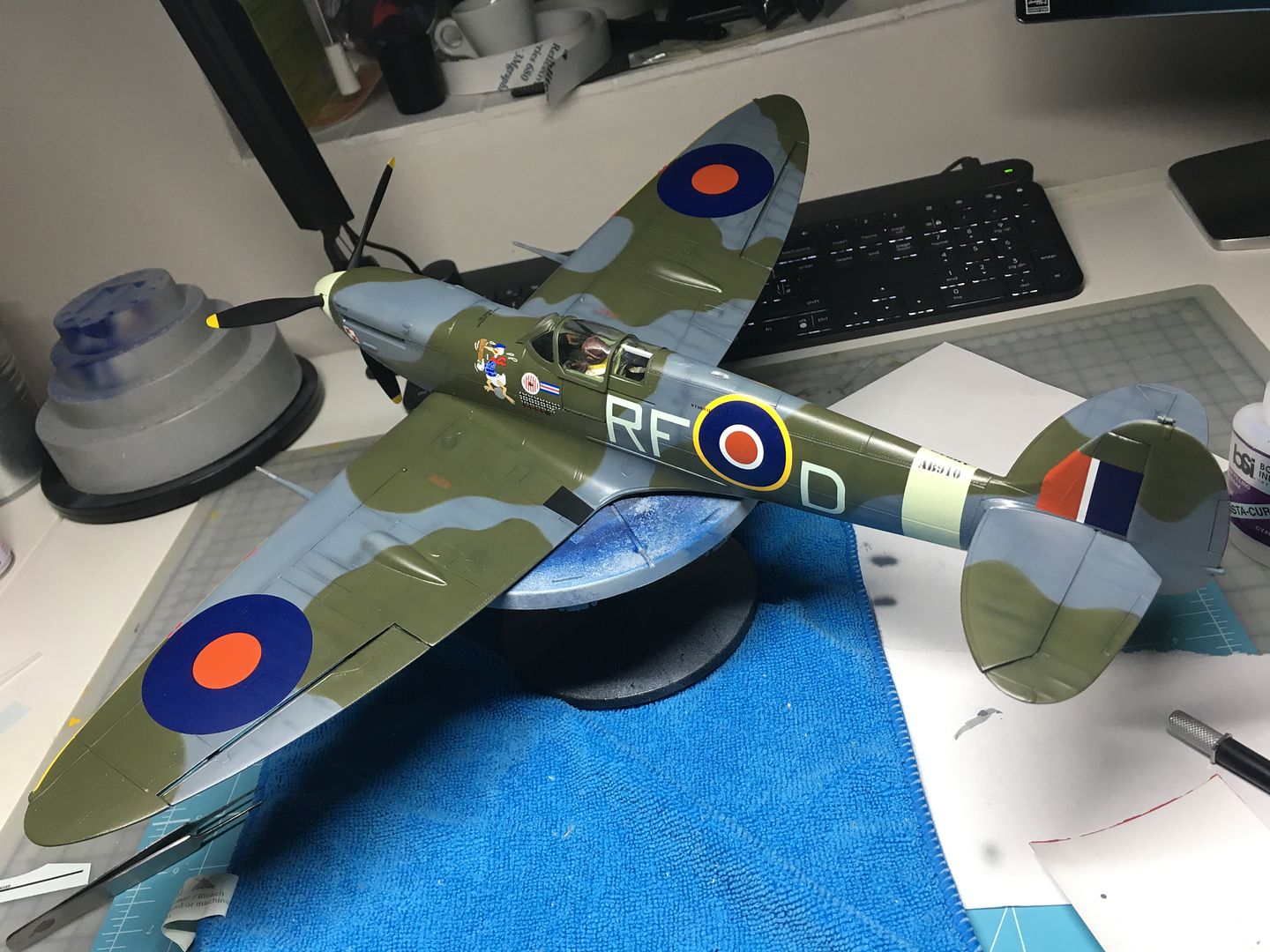 Airfix 124 Spitfire Mk Vb Page 2 Scale Models Pistonheads Uk